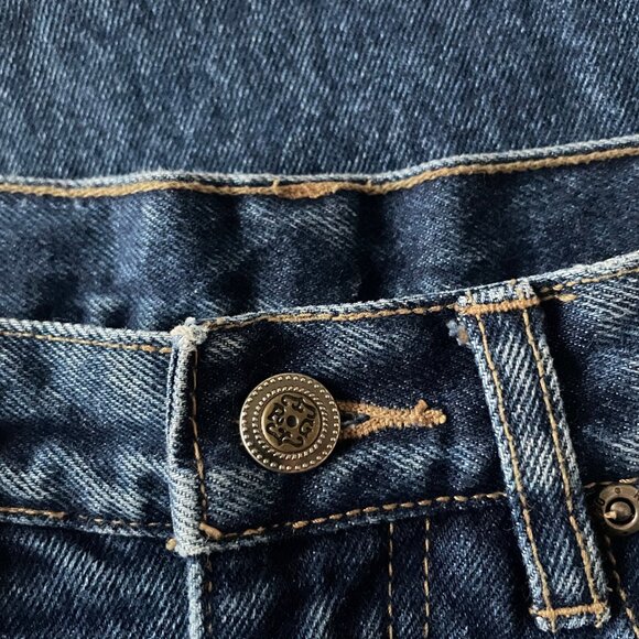 Vintage REGO Men's Denim Blue Straight Jeans W29-30 - Picture 2 of 9